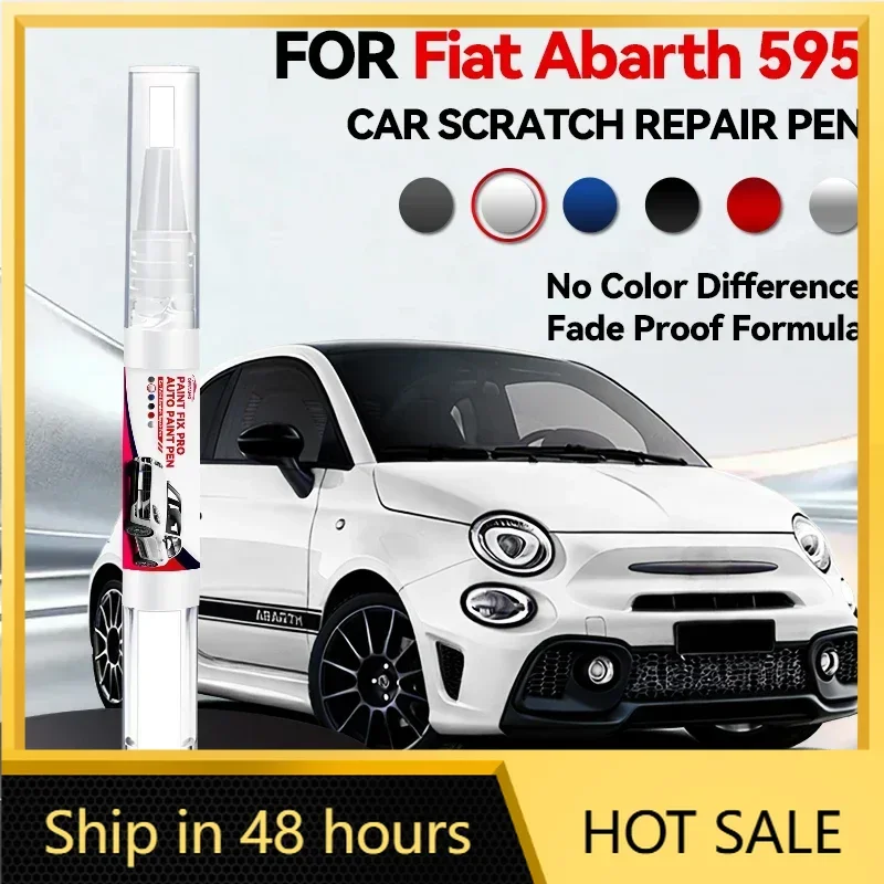 Фото Ремонтный карандаш для краски автомобиля FIAT Abarth 595, аксессуары для устранения царапин, красный, черный, белый, желтый цвета Abarth Gara Modena №1