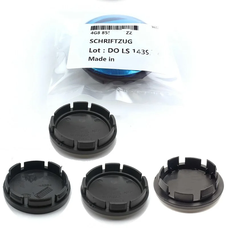 

4pcs 50 60 65 56 70 76mm car wheel center cap hub caps cover emblem For volkswagen VW 3B7601171 1J0601171 7L6601149B car Styling