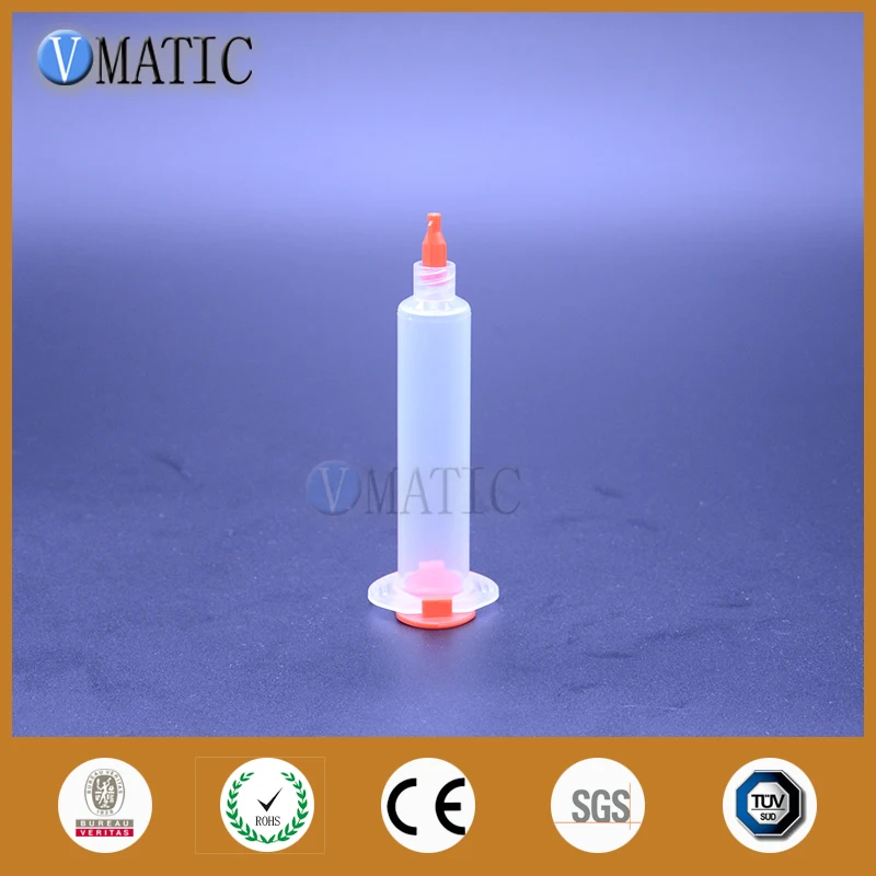 

Free Shipping Quality 1800 Sets 5cc/ml Glue Dispensing Pneumatic Syringe With Piston & Stopper & End Cover