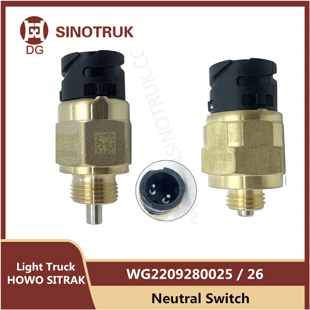 

Neutral Switch WG2209280025 Normally Closed For SIONTRUK HOWO Light Truck Hohan SITRAK Gearbox Pressure Switch WG2209280026 Open