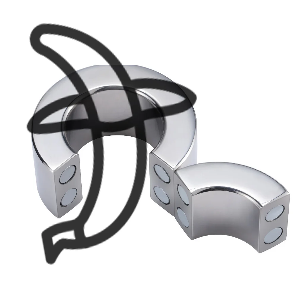 Man Sport Boxers 304 Stainless Steel Metal Underwear Chastity Cage Device Lingerie Boxing Shorts Couple Magnetic Gym Panties