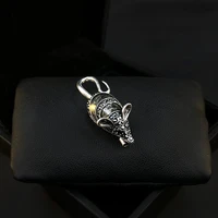 retro mouse brooch high end men women exquisite twelve zodiac corsage stylish pin accessories animal pins rhinestone jewelry