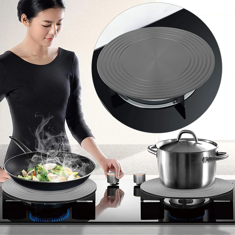 Кухонный тепловой диффузор 28 см поглощающий распределитель теплопроводная