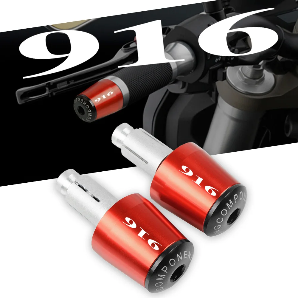 

For DUCATI 916 1998 Motorcycle Accessories 916 Motorcycle CNC Aluminum 7/8'' 22mm Handlebar Handlebar Gear Balanced Plug Slider