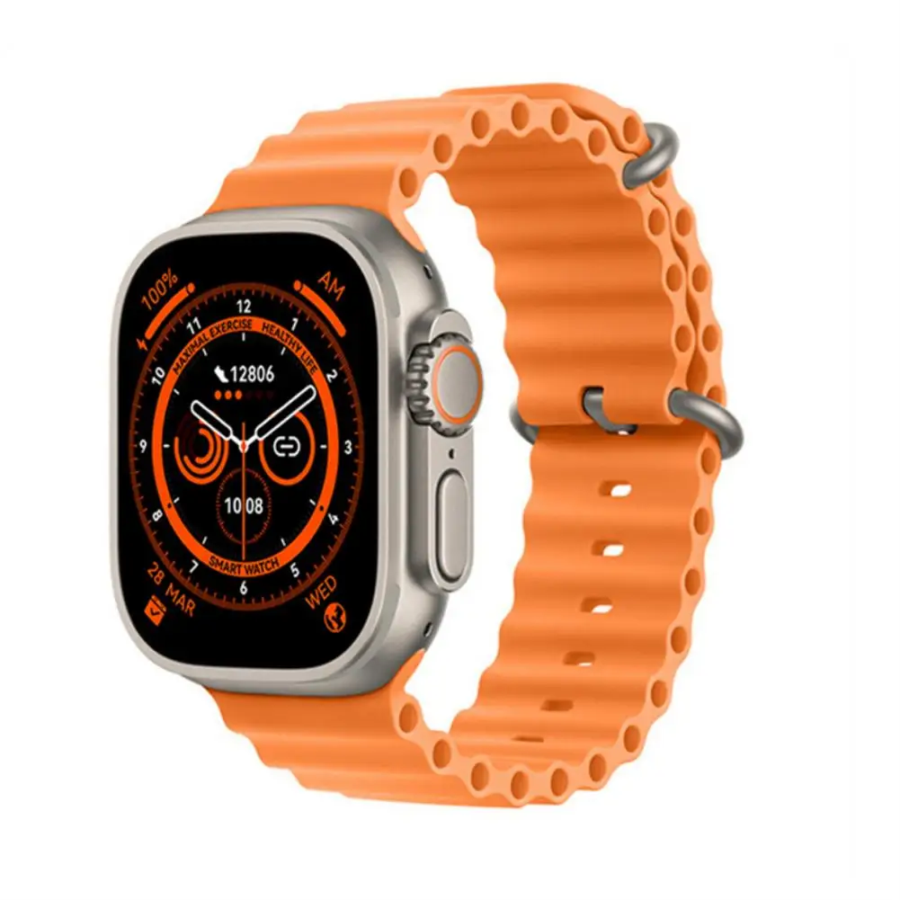 

Men Women Smart Watch T800 Ultra-Series 8 Bluetooth-compatible Call Health Monitoring Fitness Bracelet