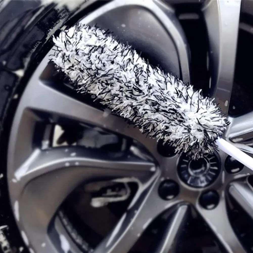 

Multi-purpose Microfiber Car Wheel Cleaning Brush Tires Hub Brushes