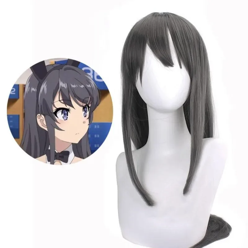 Игра аниме Seishun blind Yarou серии костюмы для косплея Ajima sakurmai комплект униформы