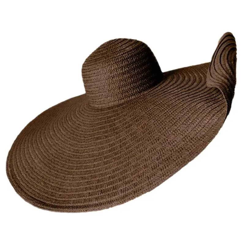 

Мужская соломенная шляпа с широкими полями, ковбойская Панама в западном стиле, Пляжная складная шляпа от солнца, для улицы, с защитой от солнца, для женщин