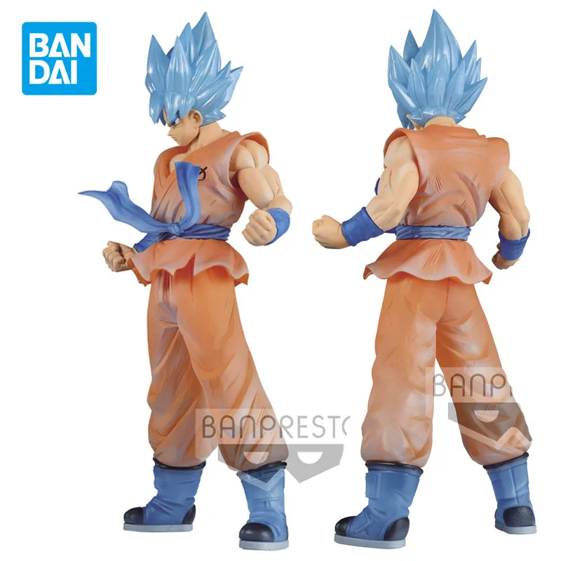 

Bandai Genuine Dragon Ball Super Clearise SUPER SAIYAN GOD Son Goku Anime Action Figures Toys for Boys Girls Kids Gifts