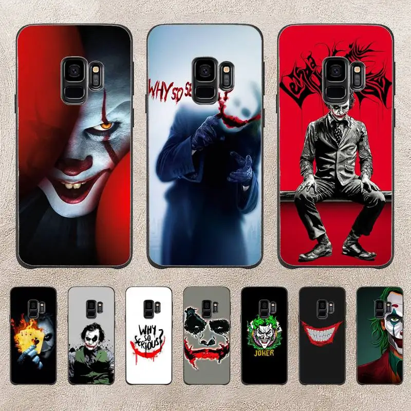 

DC Movie Joker Clown Phone Case For Samsung Galaxy A51 A50 A71 A21s A31 A41 A10 A20 A70 A30 A22 A02s A13 A53 5G Cover Coque