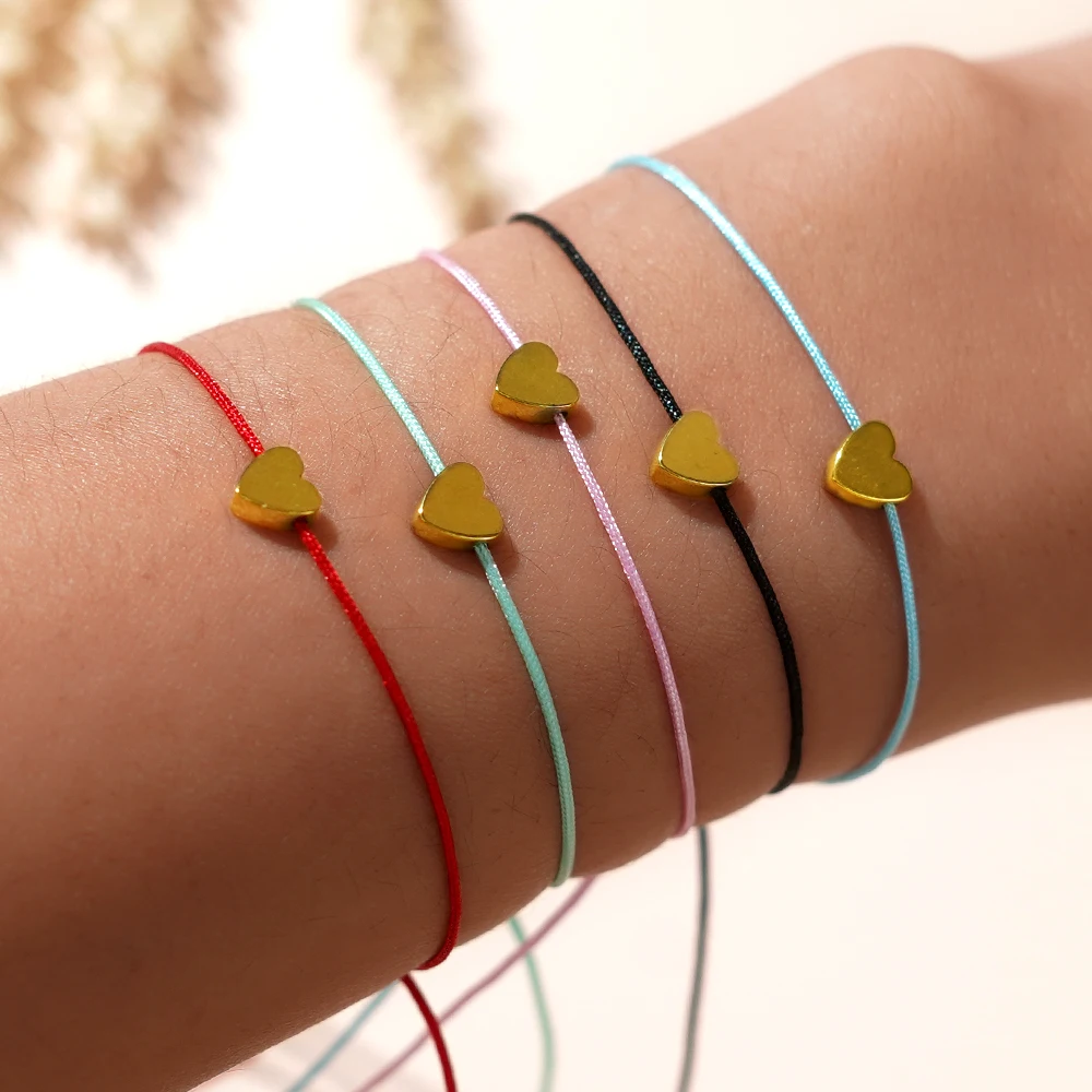 1 шт. разноцветный регулируемый браслет для девочек