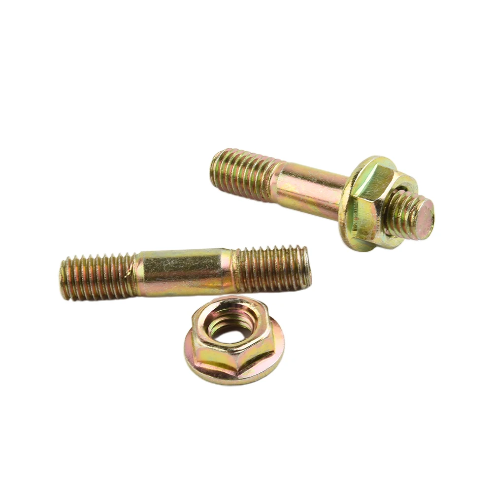 Гайки для цепной пилы шпильки устойчивость к корризии бензопила 4 шт. средняя