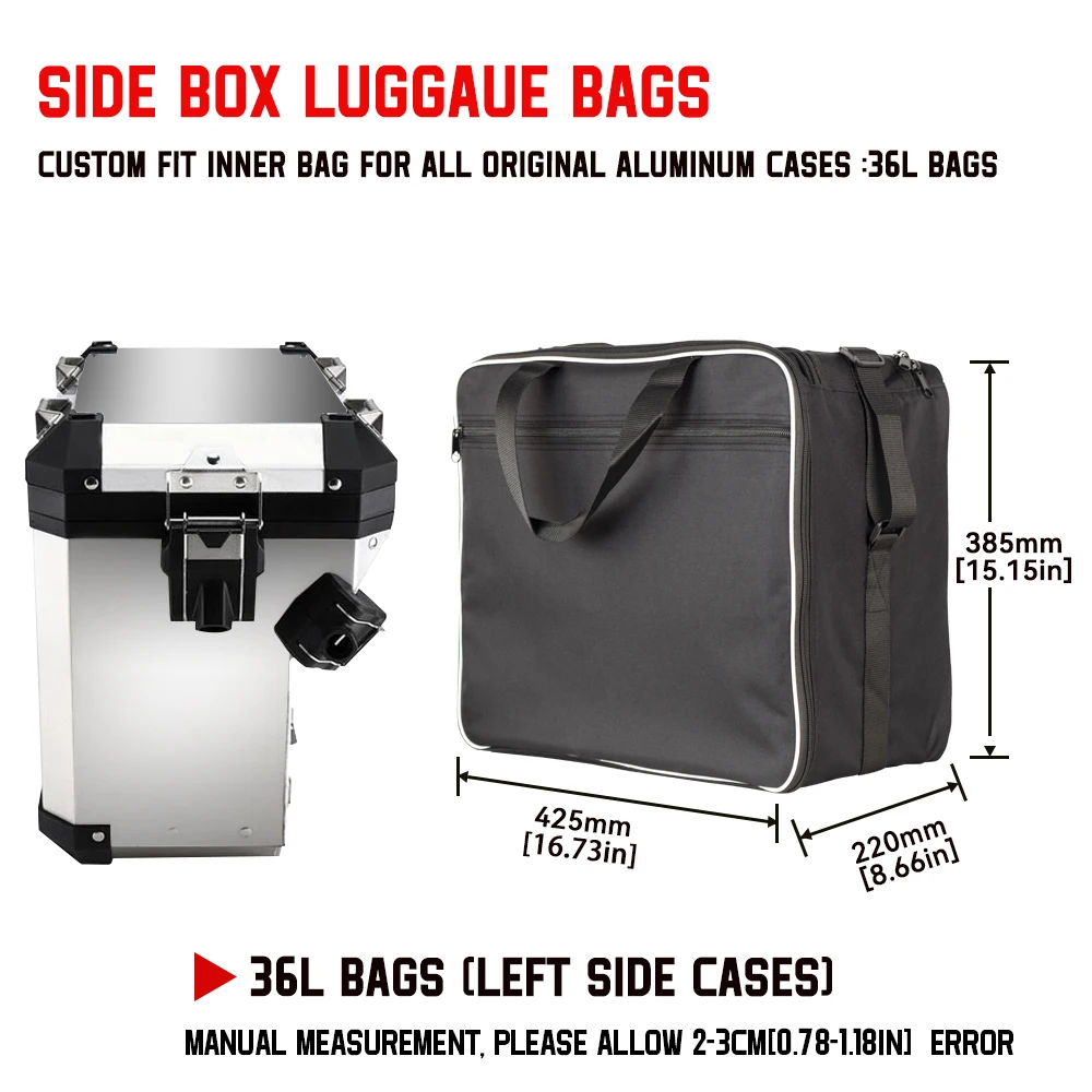 

Водонепроницаемая Внутренняя Сумка Для Мотоциклетных Кофров BMW R1200GS F800GS ADV Из Ткани Оксфорд 1680D, Прочная