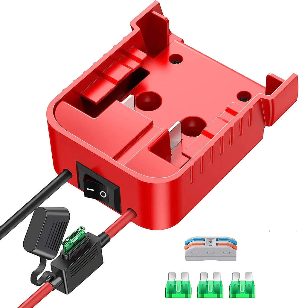 Power Wheels Adapter for Milwaukee M18 Battery 18V Conversio