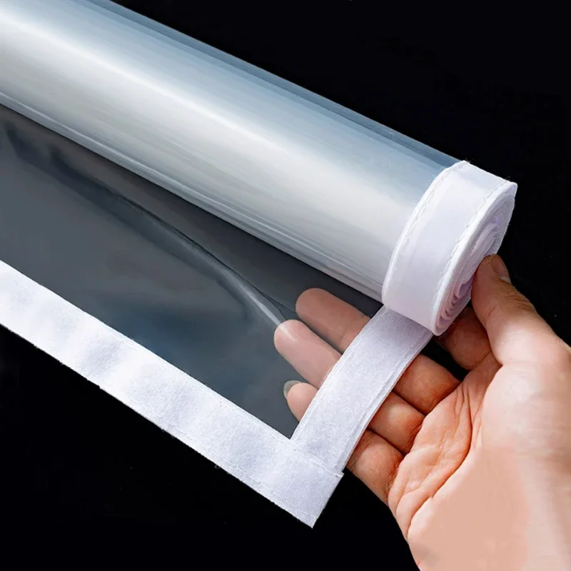 

Winter warm curtains, insulated windproof sealed windows, transparent thick plastic, cold proof and insulated, screen windows