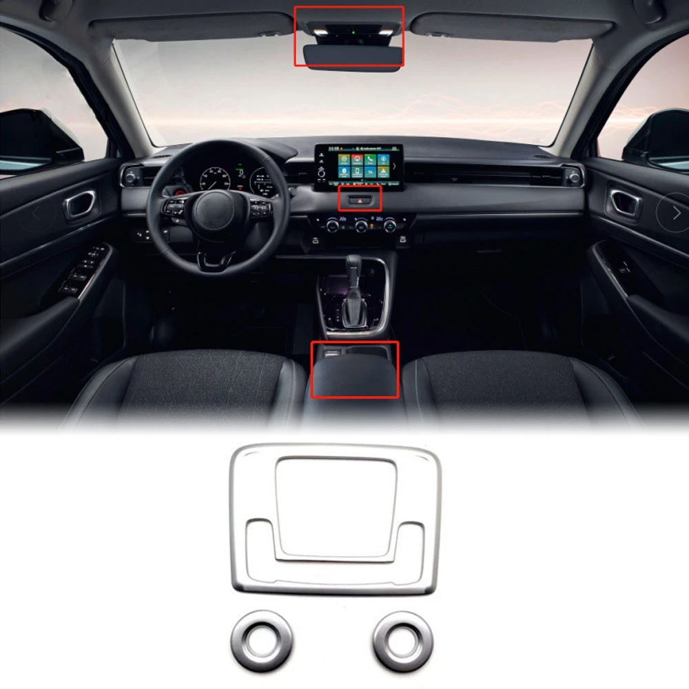 

Car Roof Reading Light Lamp Cover Trim Kit Interior Accessories for VEZEL -V 2021 2022