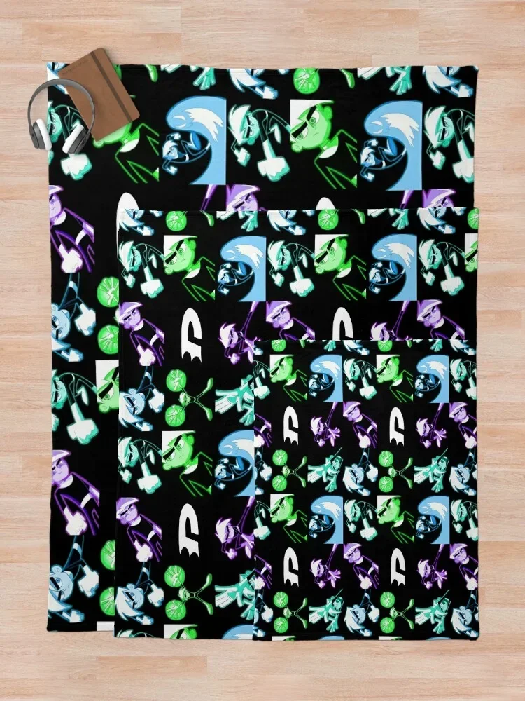 Дэнни Фантом светящийся плакат Плед покрывало для кровати среда полярные одеяла