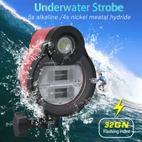 seafrogs st 100 pro waterproof flash strobe for a6500 a6000 a7 ii rx100 iii iiiivv underwater camera housings diving case