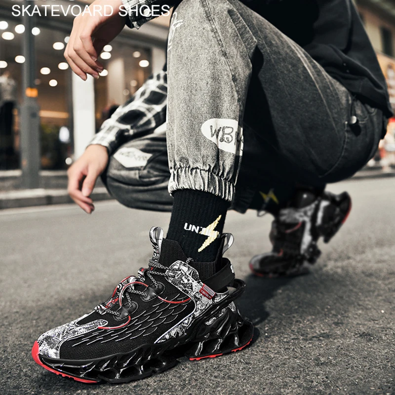 Men Shoes Fashion Blade Sneakers Male Tenis Luxury Designer Shoes Mens Casual Shoes Platform Shoes  Loafers Running Shoe For Men