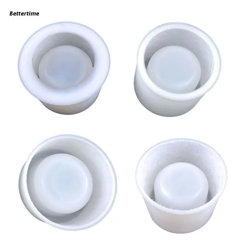 

B36D Round Geometric Shape Flower Pot Cement Silicone Mold Plaster Succulent Flower Pot Decoration Planting Potted Mold