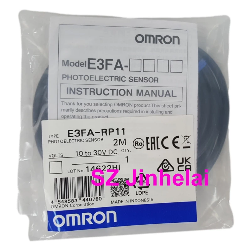Фото Подлинный оригинальный E3FA-RP11 фотоэлектрический включатель OMRON 2 м 10-30VDC №3