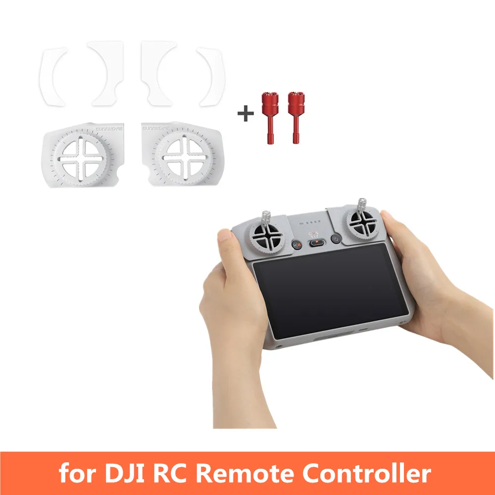 

Sunnylife Remote Controller Rocker Speed Controller Lengthen Aluminum Alloy Thumb Rockers for DJI RC Mini 3 Pro/ Mavic 3 Classic
