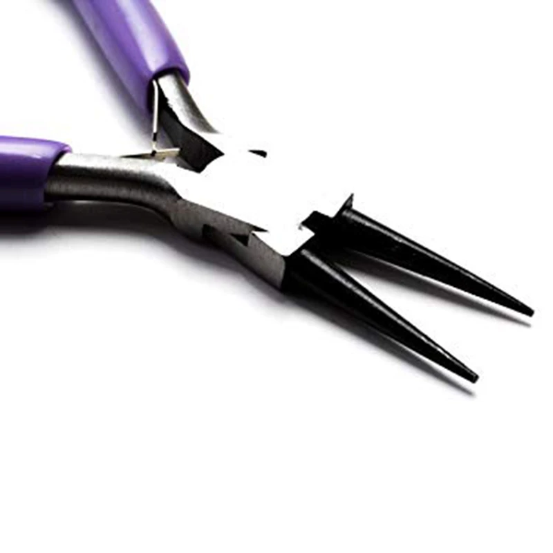 6Pcs DIY Craft And Jewelry Tool Pliers Chain Nose Plier Cutter Plier Round Nose Plier For Beading Jewelry Making