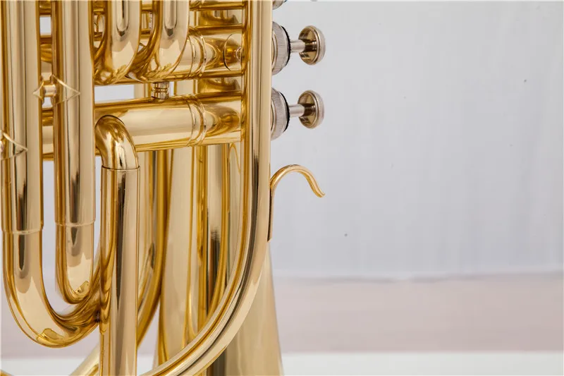 Новое поступление Bb походный баритон латунный тромбон никелированный