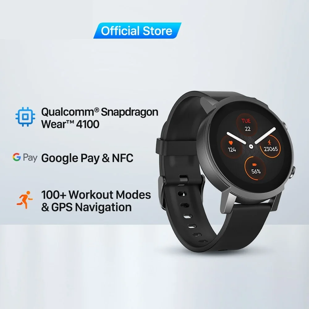 

Смарт-часы E3 Wear для мужчин и женщин, Snapdragon 4100, 8 Гб ПЗУ, водозащита IP68, совместимы с Google Pay, iOS и Android