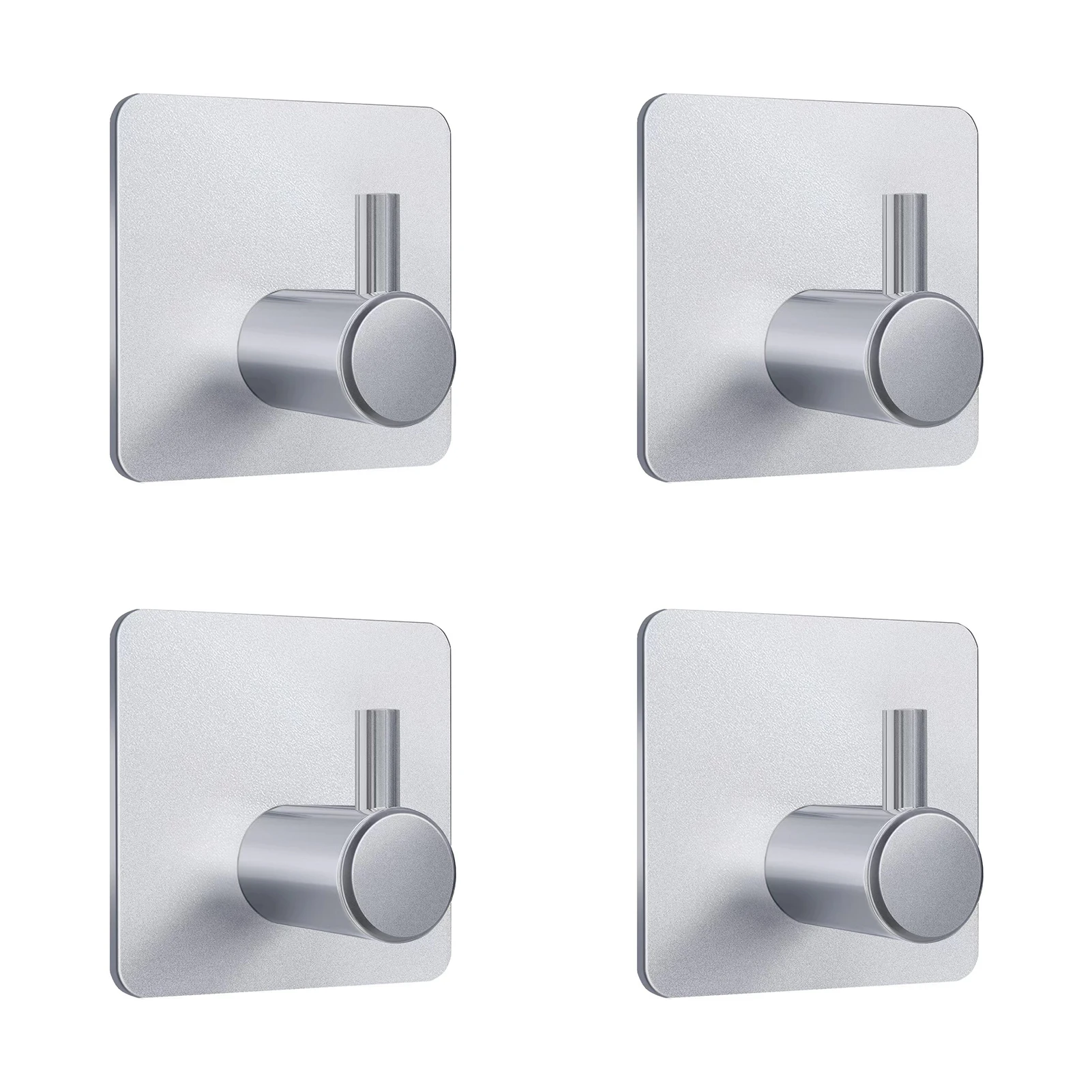 

4 шт., Водонепроницаемые многофункциональные настенные крючки из нержавеющей стали