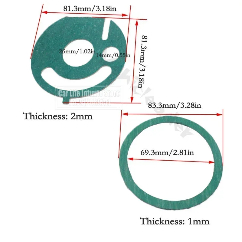 Для Eberspacher Espar Hydronic D3W D4W D5W SC Z 12V горелка для водонагревателя 252216100000 + 1 шт. прокладка