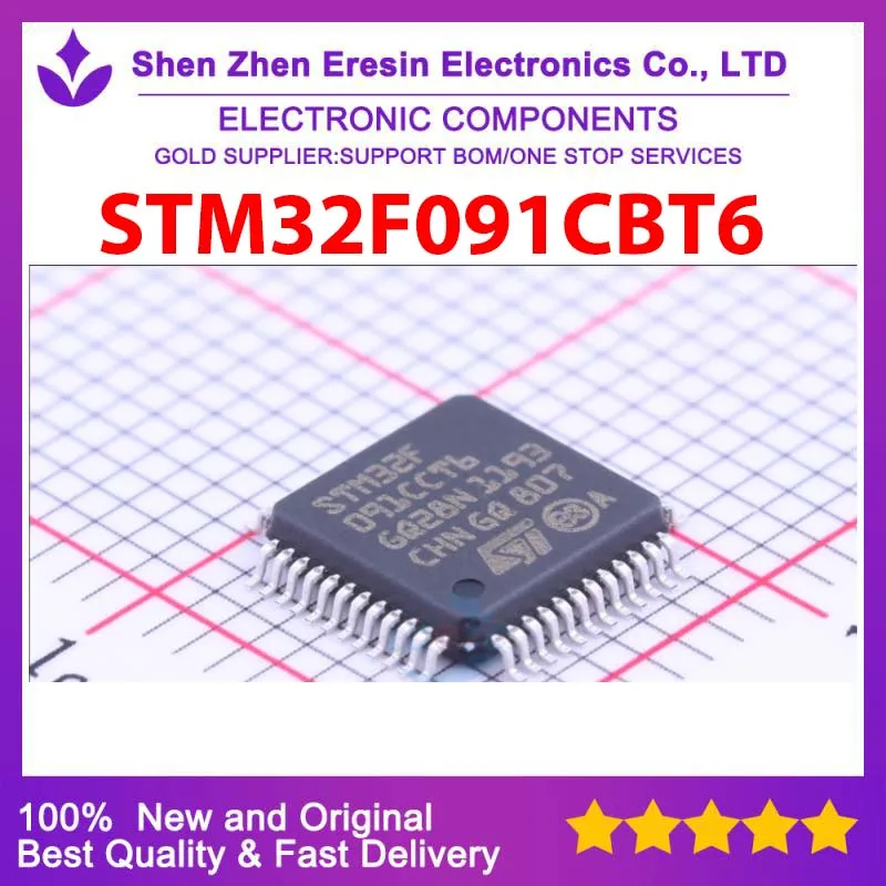 

1PCS/LOT STM32F091CBT6 TQFP48 New and original