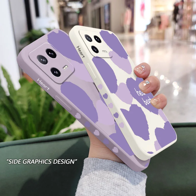 Чехол для телефона Beat Love жидкий силиконовый чехол Xiaomi Mi 14 13 13T 12 12X 12T 12S 11 11T Ultra 10 10T 9