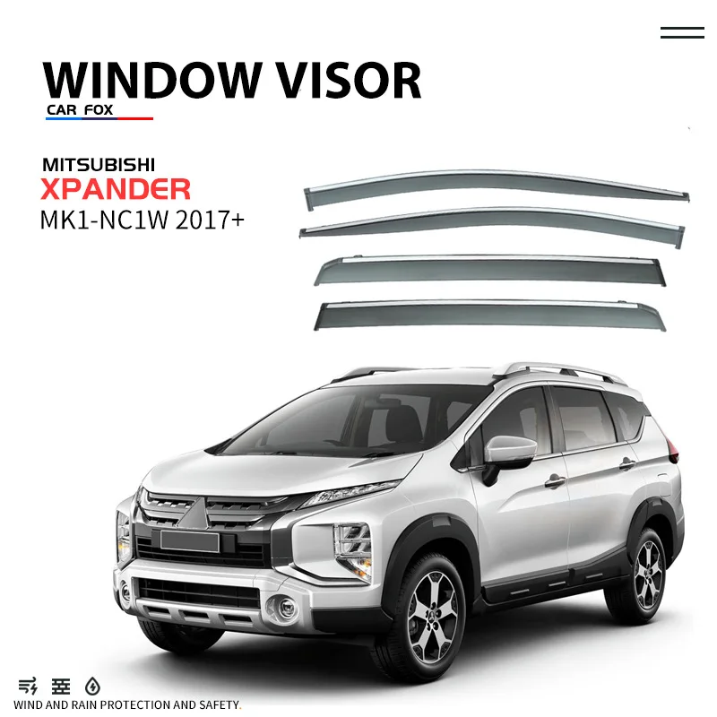 

Козырёк для окна Mitsubishi xpander, защита от погоды