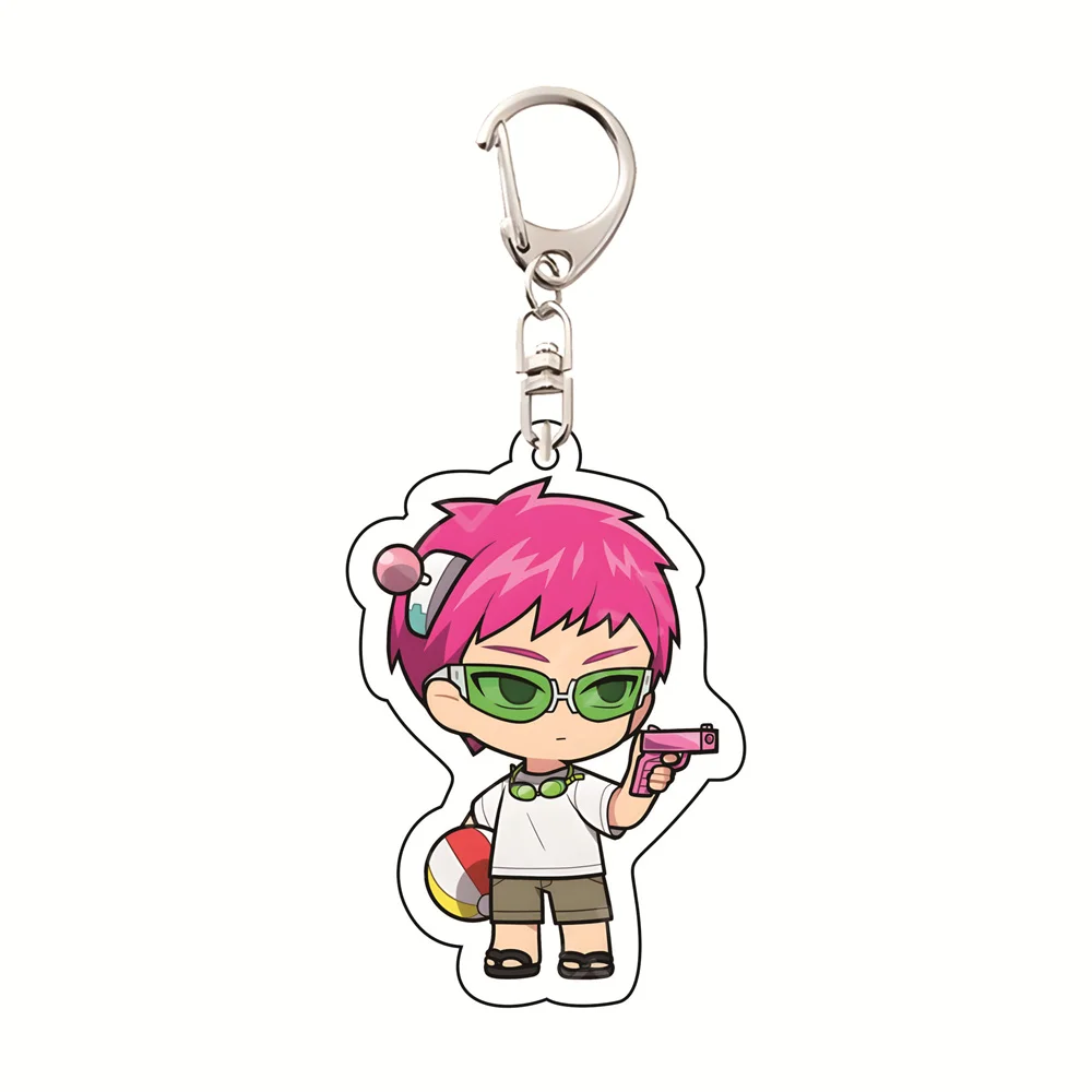 Акриловые брелоки 6 см по аниме Saiki Kusuo no Ψ-nan, украшения для рюкзаков, аксессуары, декор, подарки, изысканные изделия, подарки для фанатов COS (art.: 3920dbee9da33) - 3920dbee9da33