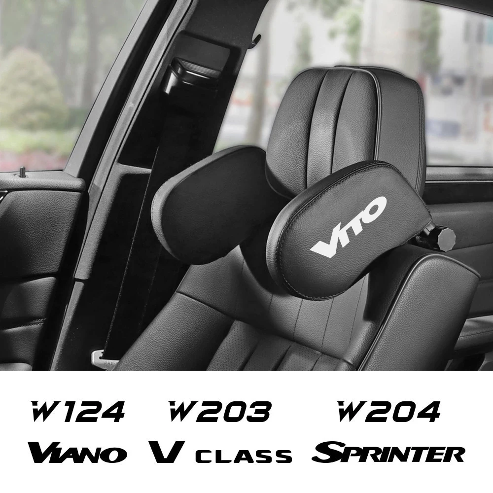 Автомобильное Сиденье Подголовник боковая подушка поддержка шеи для Mercedes Benz W124