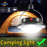 outdoor camping light 60led rechargeable portable hanging tent night light 28led solar hiking lantern outdoor emergency lamp