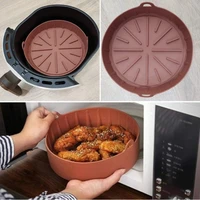 airfryer disposable paper silicone pot grill pan reusable silicone pot baking tray pad cake baking pans kitchen accessories