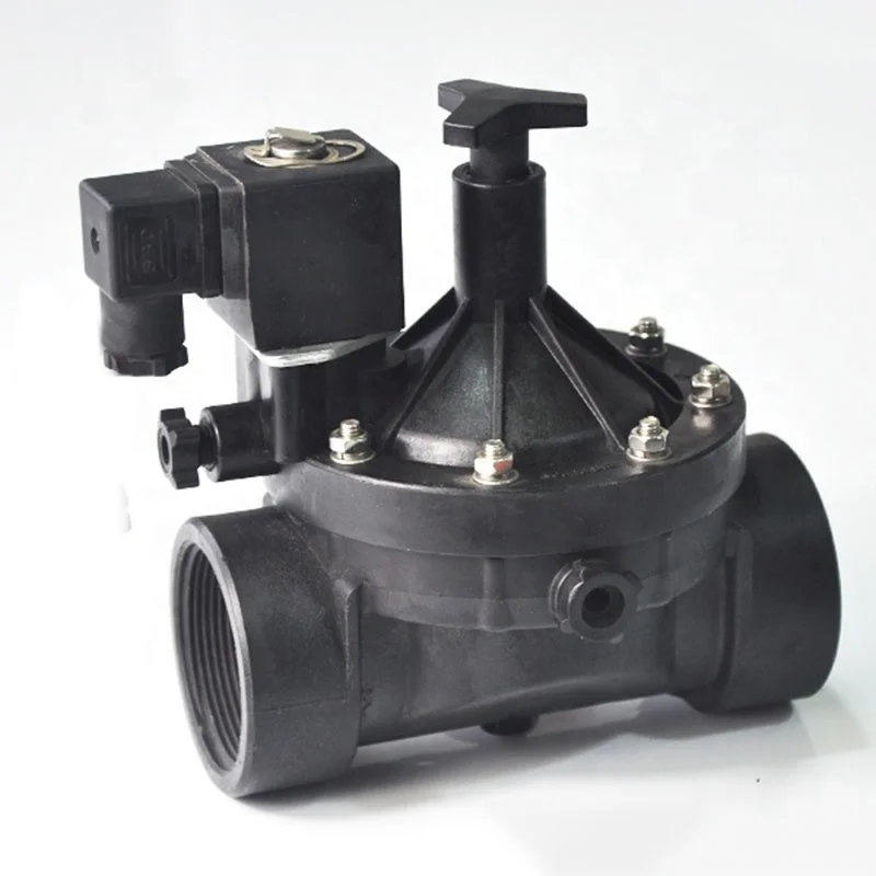 

220 В 3-дюймовый пластиковый Соленоидный клапан для орошения сада Darhor