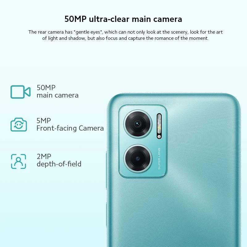Tanie Globalny ROM Xiaomi Redmi Note 11E 4GB/6GB + 128GB Smartphone Dimensity 700 50MP Aparat 5000mAh 18W Szybka Wersja 90Hz CN