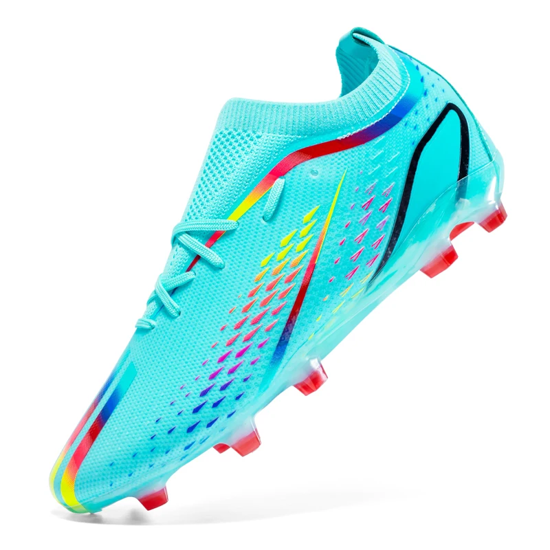 High Quality Men Football Boots Adults Low-top Soccer Shoes Spring Summer Kids Boy Soccer Cleats TF/FG Outdoor Training Sneakers