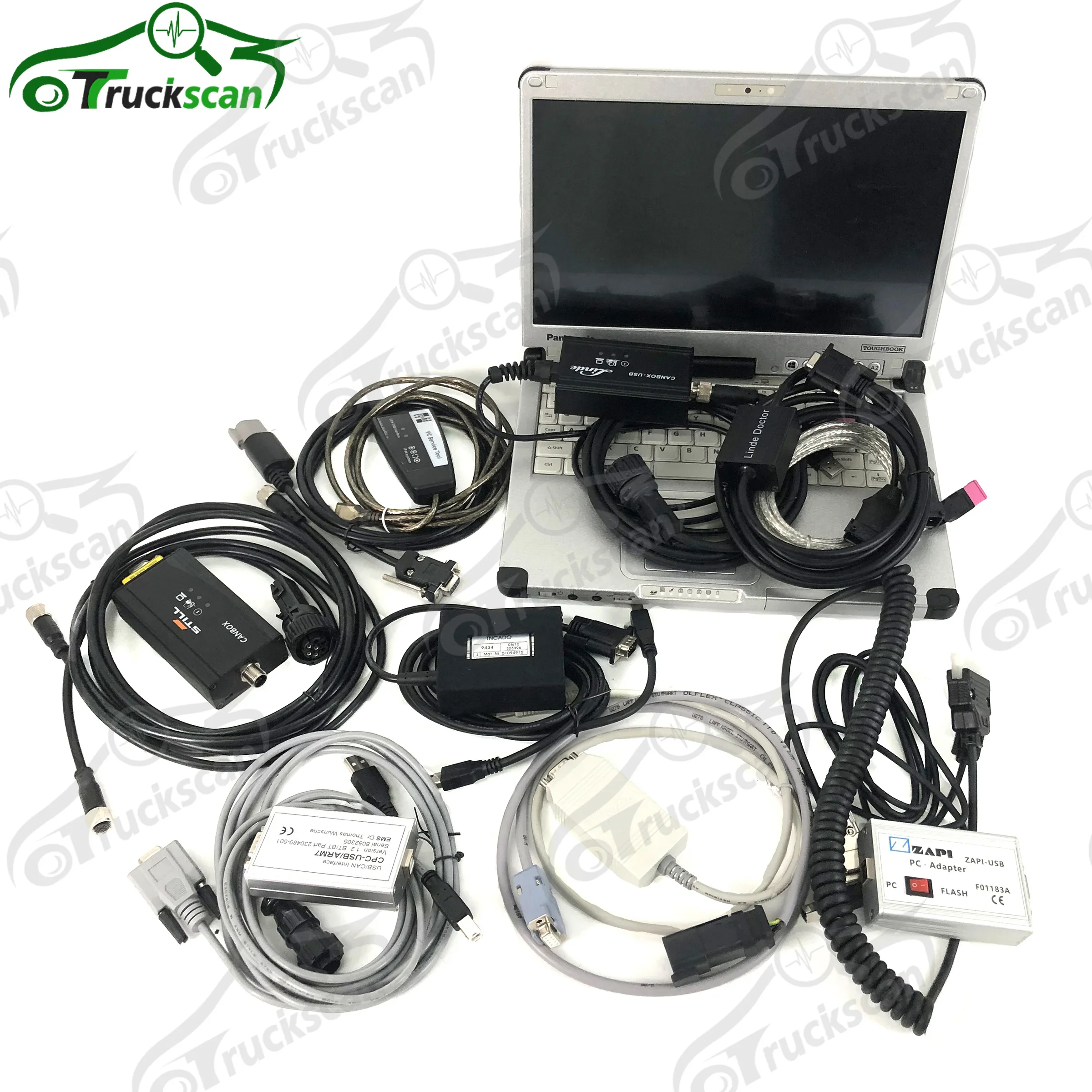 CFC2Ноутбук + вилочный погрузчик полный для Linde canbox doctor Judit Incado Zapi Still toyota BT Crown hyster