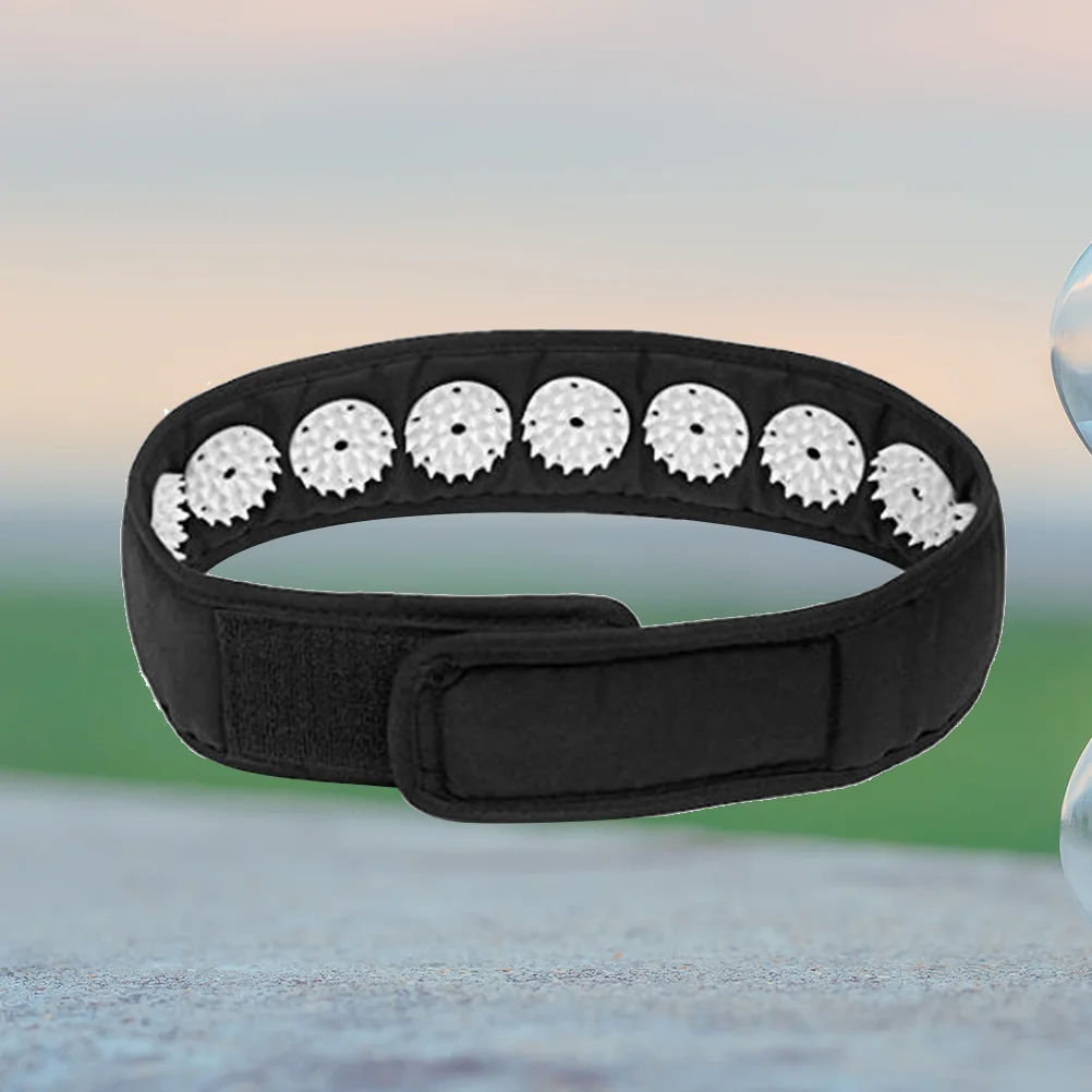 

1pc Portable Creative Black Lift and Chin Belt Belt for Neck Relief Head Relief