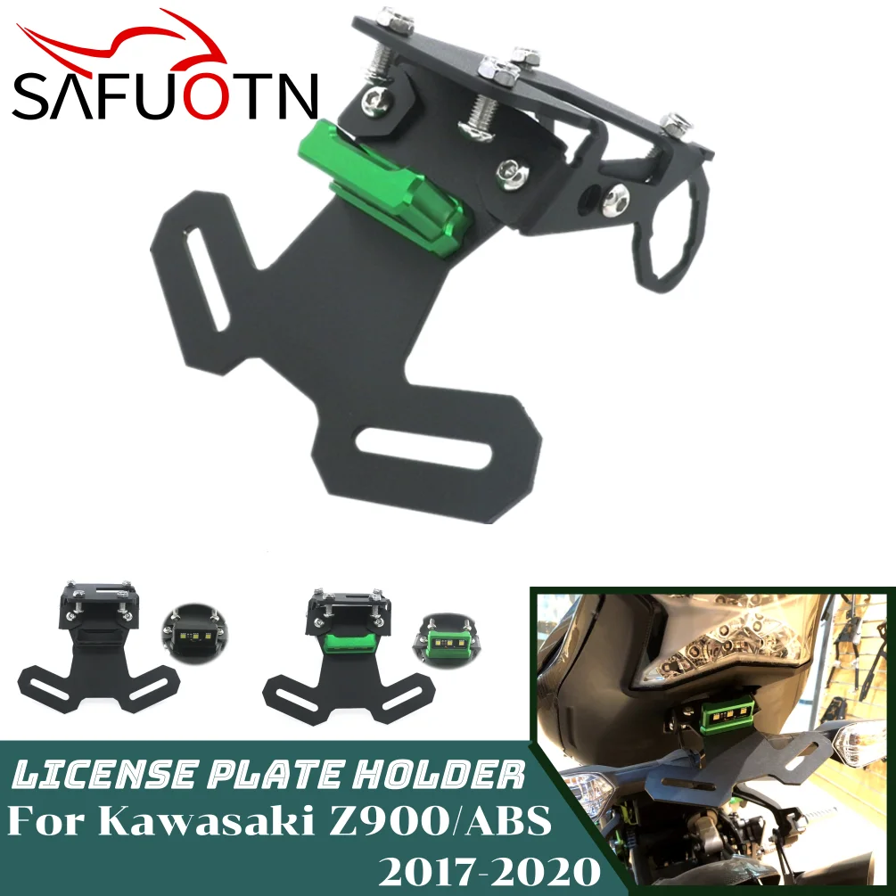

Кронштейн держателя заднего номерного знака Z000 для Kawasaki Z 900 ABS 2017 2018 2019 2020 аксессуары для устранения аккуратного состояния мотоцикла