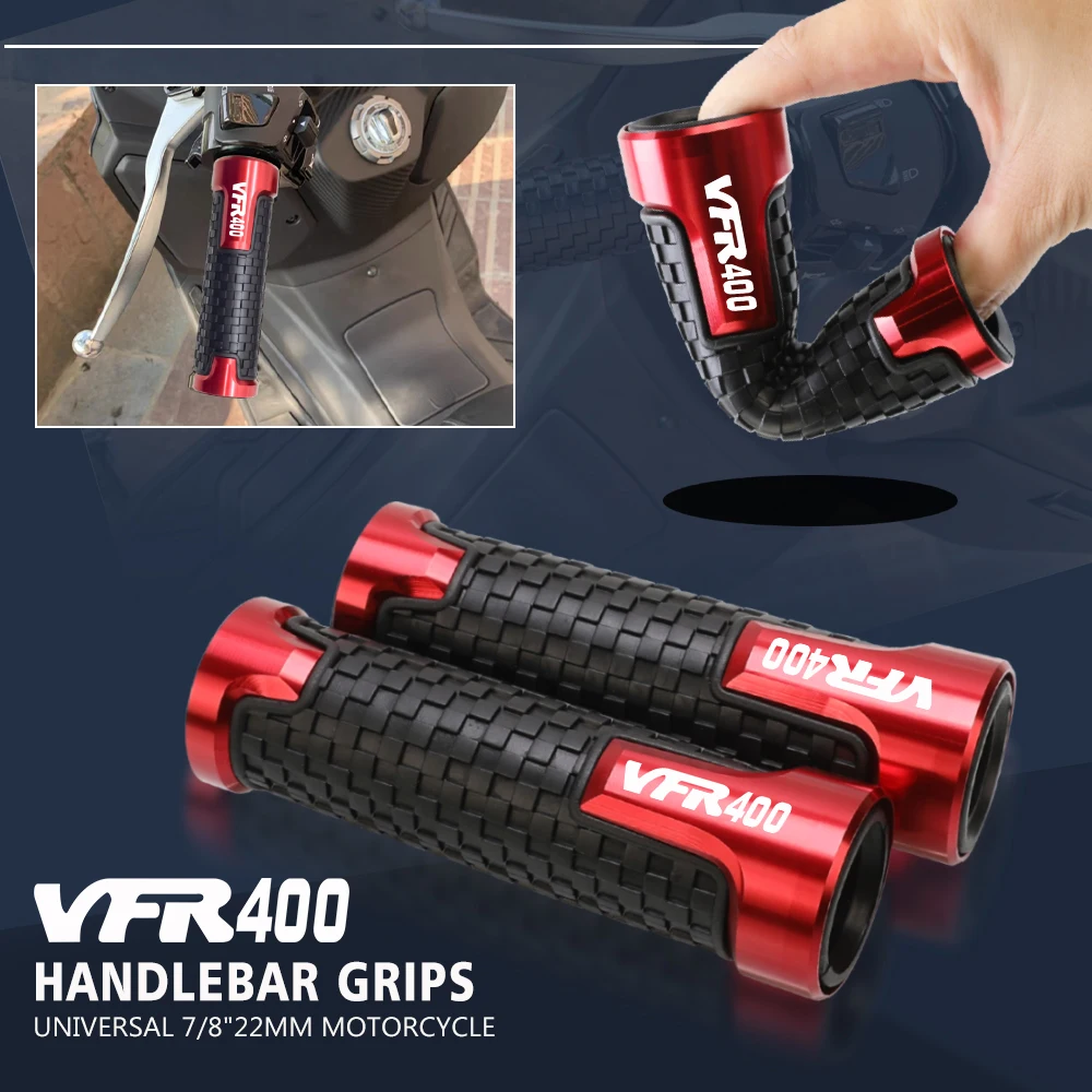 

For Honda VFR400 NC30 1989-1992 VFR750 1991-1997 VFR800 2002 2003 2004 VFR 400 750 800 22MM MotorcycleHandle Bar Handlebar Grips