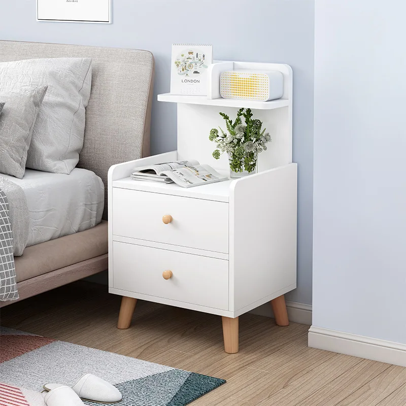 

Bedside Storage Cabinet Simple Bedside Table Simple Modern Nordic Economy Bedside Cabinet Mini Storage Cabinet Rack Living Room