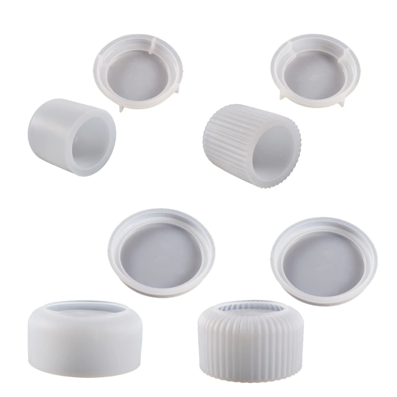 

Bottle Silicone Mold for DIY Handmade Storage Jar Cement Clay Epoxy Craft DropShip