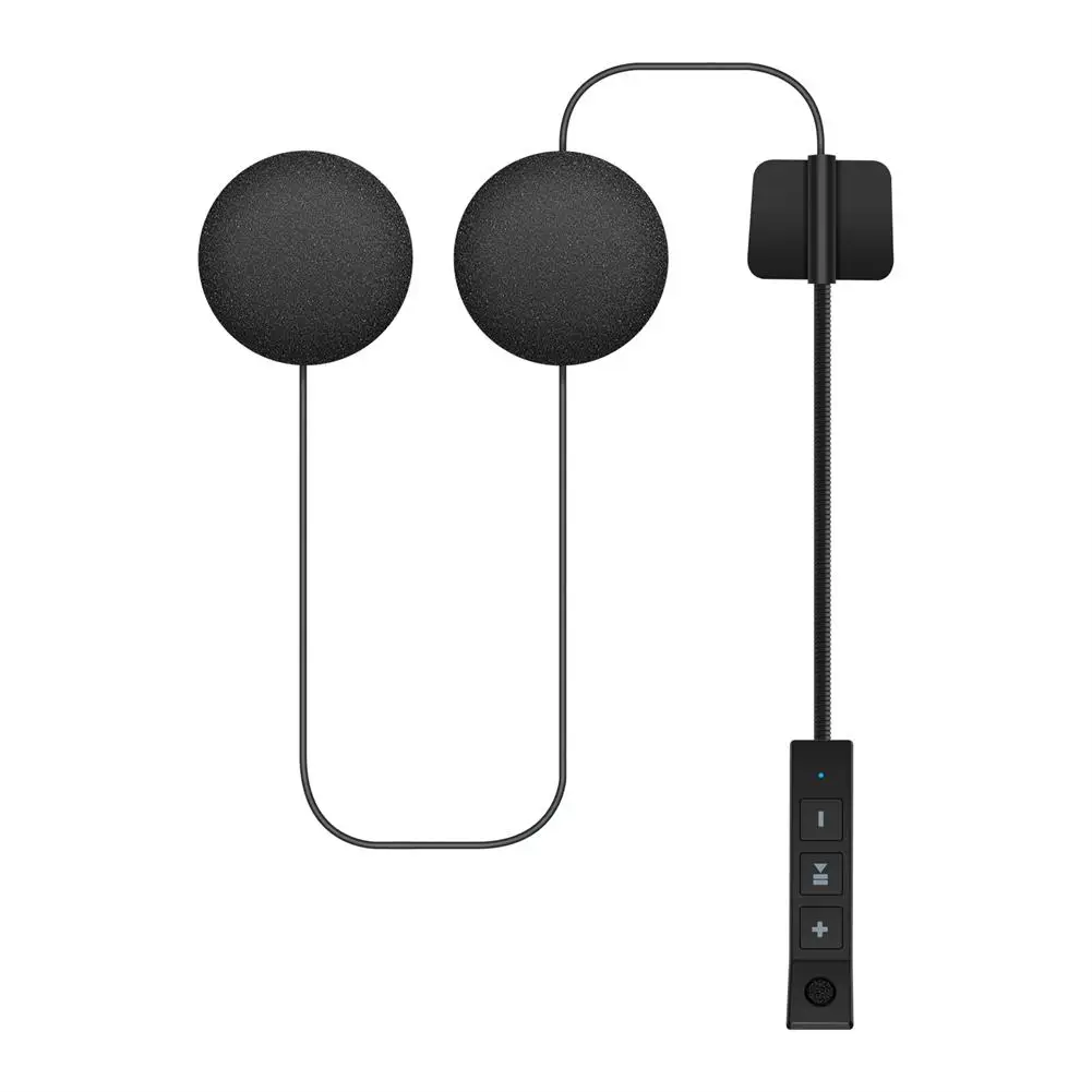 

Bluetooth-совместимая гарнитура для мотоциклетного шлема 5,0 в/3,7 мА с батареей, удаленное пробуждение, громкая связь, динамик, музыкальный плеер