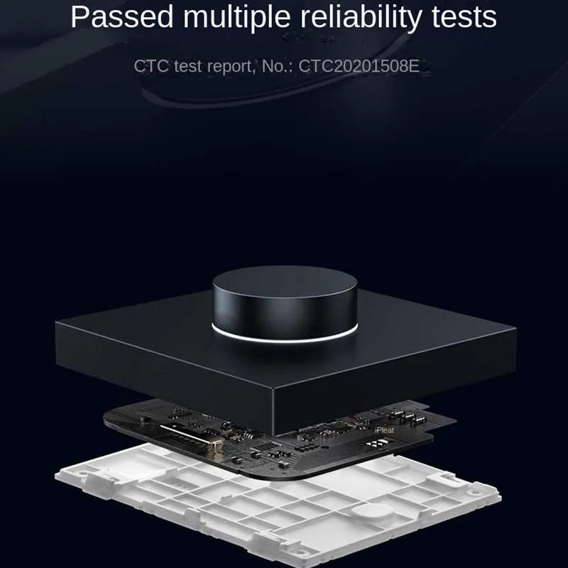 Фото Умный поворотный выключатель Aqara H1, беспроводной Zigbee 3, интеллектуальная регулировка яркости, дистанционное управление для дома через HomeKit №3