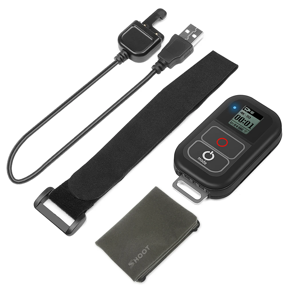 

Wifi Camera Remote Control Switch Shutter Controller Set Replacement For Gopro Hero 7/6/5/4/3+/3